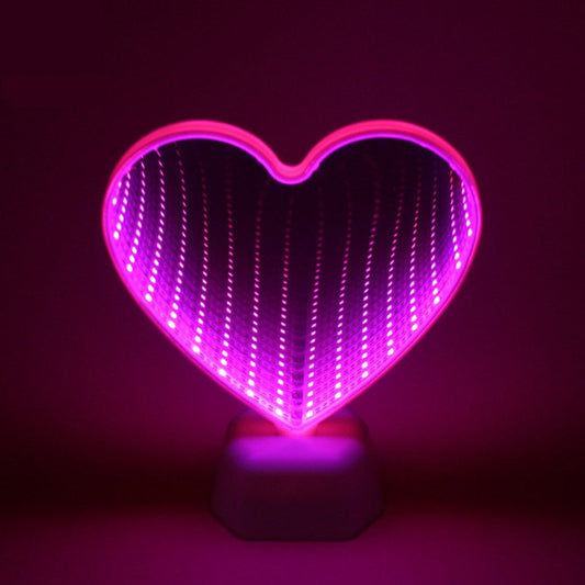 Lovely Heart Shaped LED Nightlight Lamp - Fesara