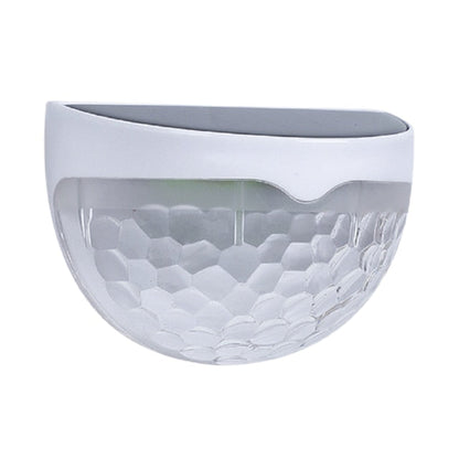 Black Outdoor Solar Wall Light with Modern Glow