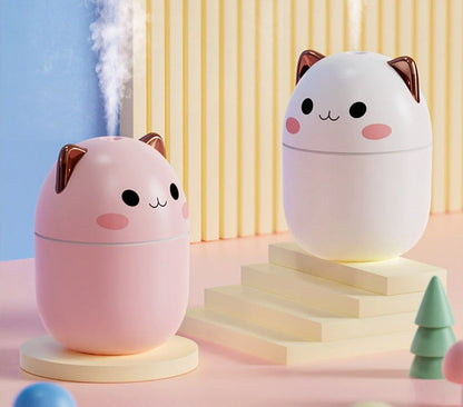 Compact LED Air Purifier Humidifier for Home