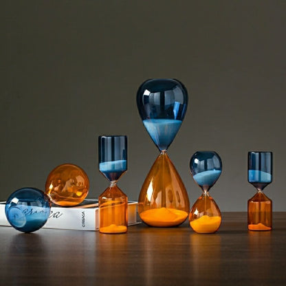 Classic Glass Hourglass Sand Timer 5-60 Minutes