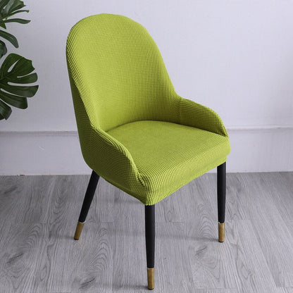 Stretchy Snug Fit Curved Chair Slipcover