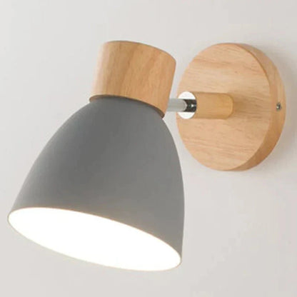 Classic Wood Wall Light - Rustic Home Lamp