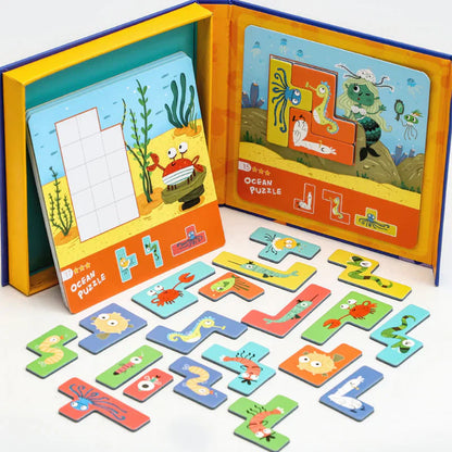 Colorful Ocean Theme Jigsaw Puzzle