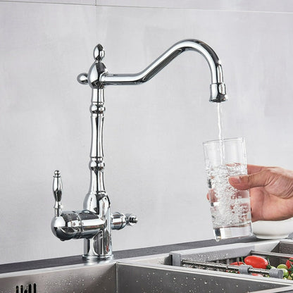 Classic Kitchen Faucet - Elegant Stylish Design