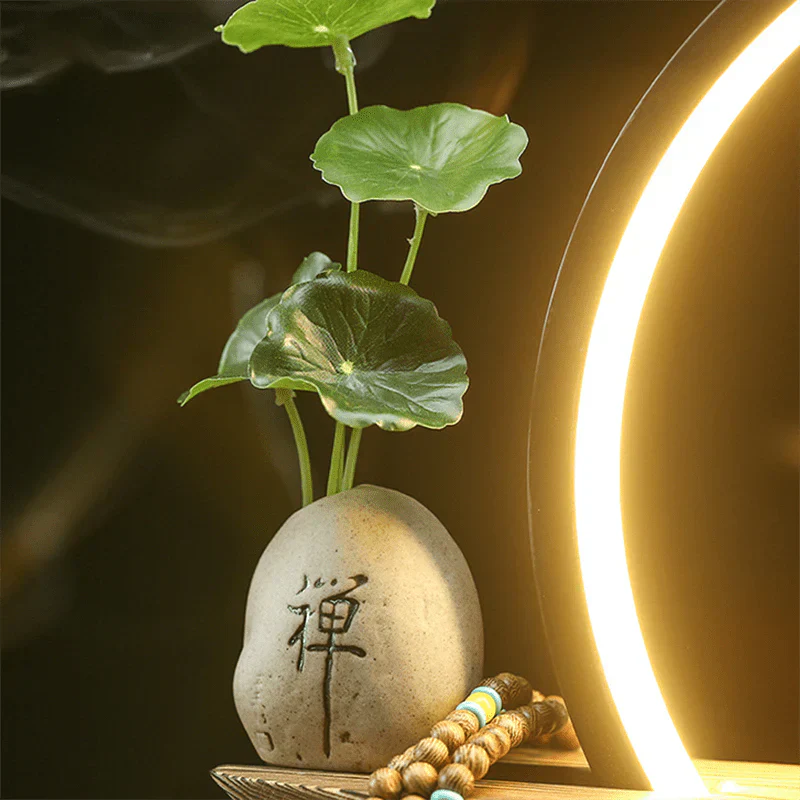 Serene Deer Tabletop Incense Lamp