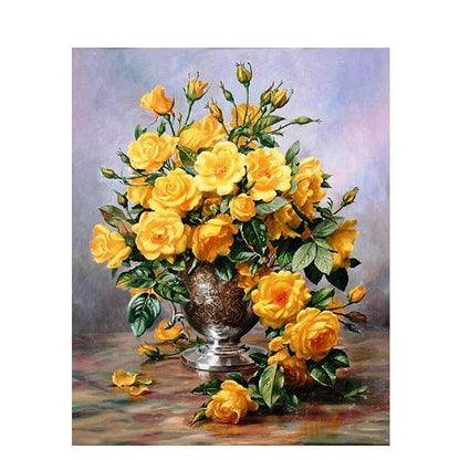 Beautiful Floral Art Painting Kit