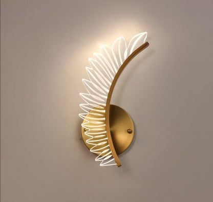 Shine Bright Gold Accent Wall Lamp