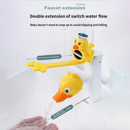 Colorful Kid Friendly Faucet Extender Spray Guard