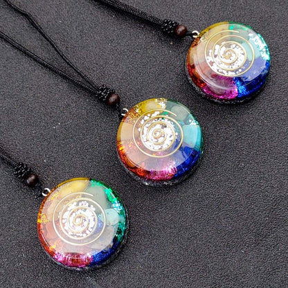 Calming Yoga Geometric Pendant Necklace