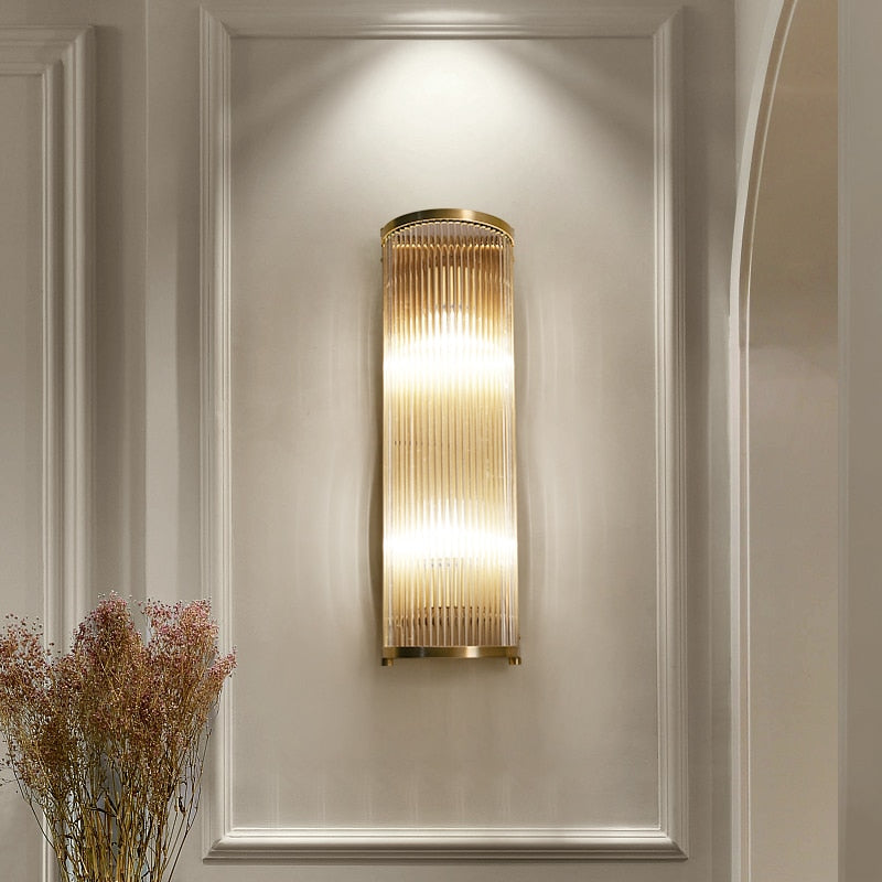 Luxury Copper Wall Light