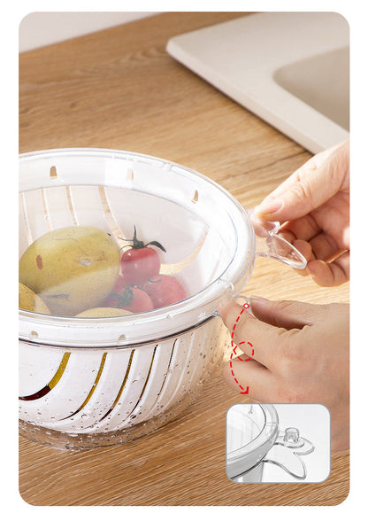 Easy Clean Double Tier Drain Basket