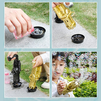 Automatic Bubble Blaster Machine for Kids