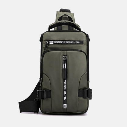 Waterproof Crossbody Purse with USB Charge and Multiple Pockets - Fesara