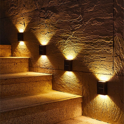 Bright Solar Powered Fence Lights - Fesara