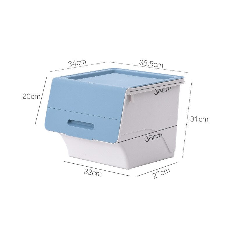 Collapsible Children's Playroom Storage Container