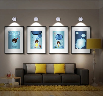 Bright Wireless LED Rechargeable Spotlight Lamp