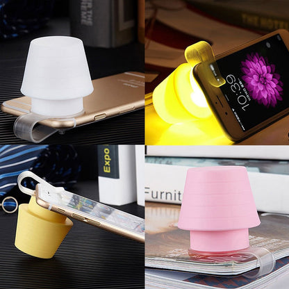 Portable Phone LED Night Light Lamp