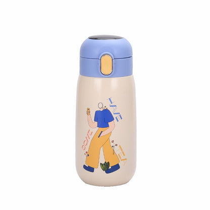 Colorful LED Smart Insulated Water Bottle