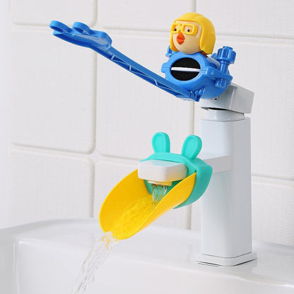 Colorful Kid Friendly Faucet Extender Spray Guard