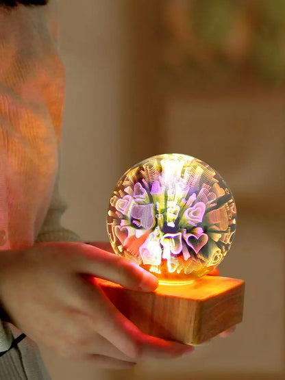 Colorful Star Projector Lamp USB LED Night Light