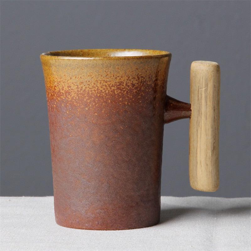 Vintage Style Ceramic Coffee Mug