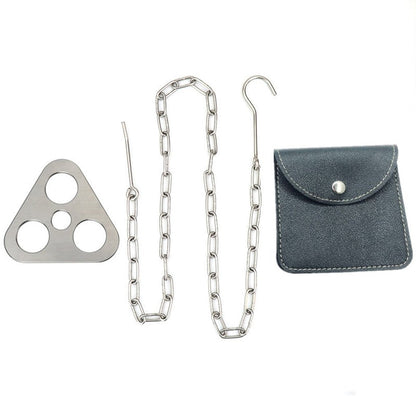 Portable Outdoor Fire Pit Grill Rack