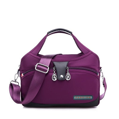 Spacious Water Resistant Crossbody Handbag