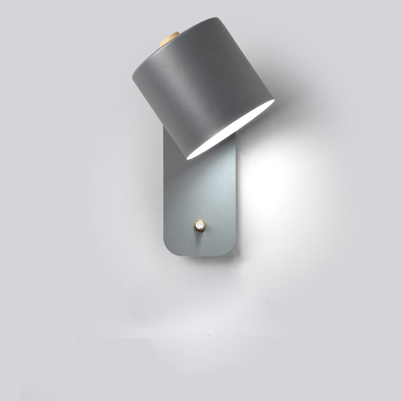 Stylish LED Wall Light with On/Off Switch for Home