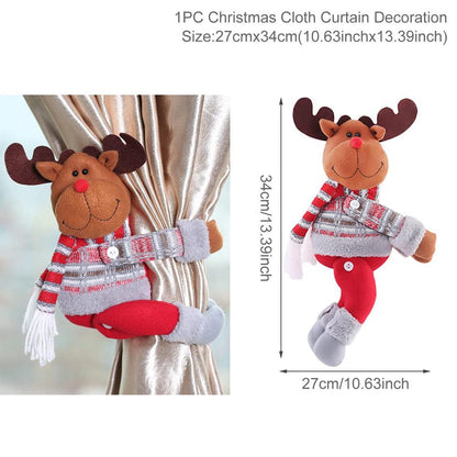 Fesara | Merry Christmas Tree Curtain Hook