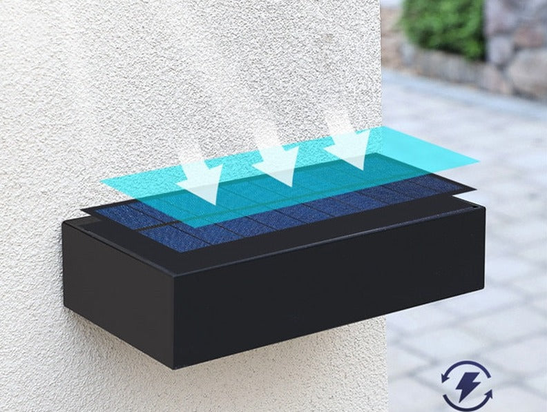 Bright Solar Powered Outdoor Light