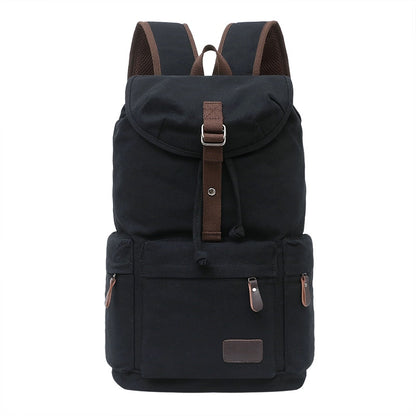 Spacious Canvas Hiking Travel Backpack - Fesara