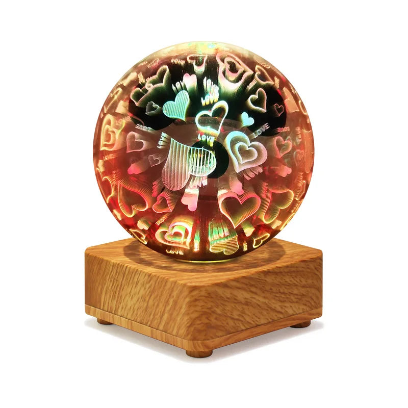 Colorful Star Projector Lamp USB LED Night Light