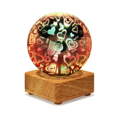 Colorful Star Projector Lamp USB LED Night Light