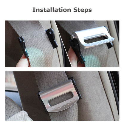 Car Seat Belt Extender Buckle Clips 2 Pack