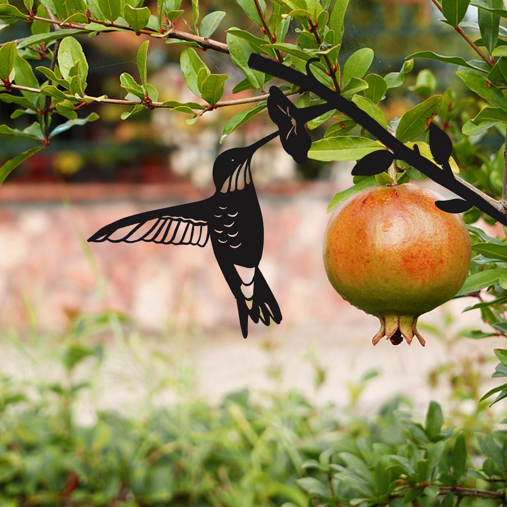 Outdoor Metal Bird Decoration Garden Art