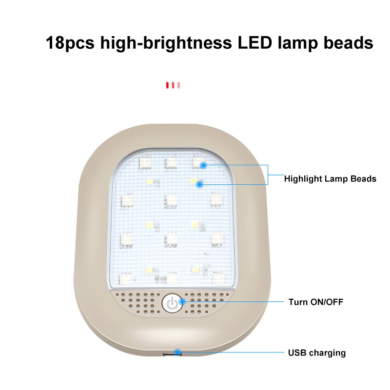 Colorful Car Interior RGB Roof Lamp Kit