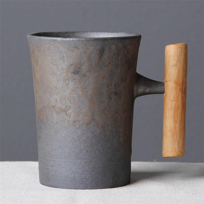 Vintage Style Ceramic Coffee Mug