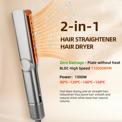 Easy Hair Styler 2-in-1 Dryer and Flat Iron