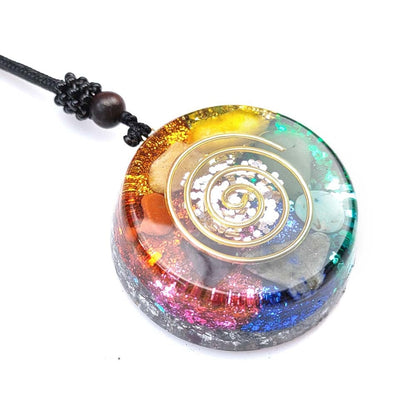Calming Yoga Geometric Drop Necklace