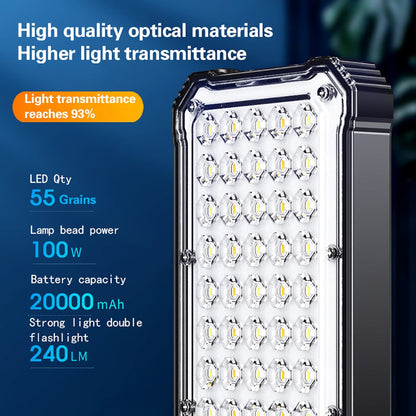 Portable Wireless LED Desk Lamp Power Bank Charger