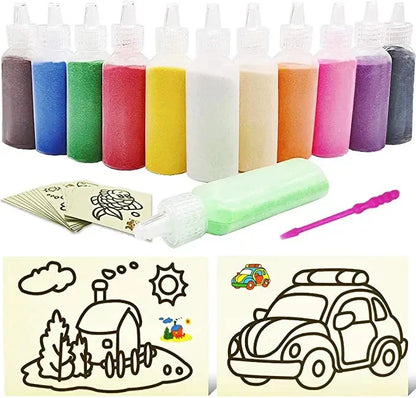 Colorful Kids Art Sand Painting Kit