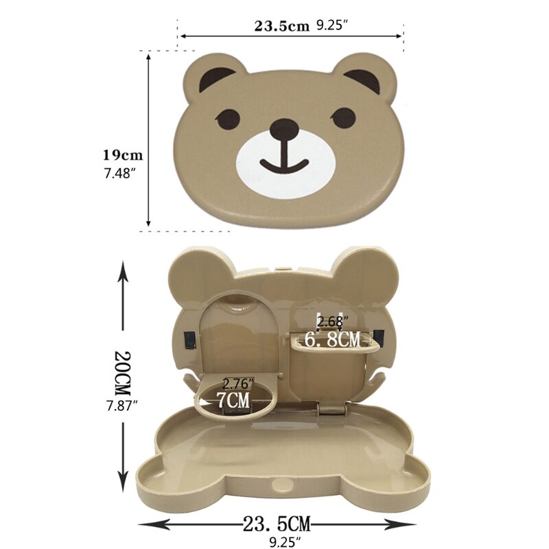 Portable Kids Car Backseat Tray Table