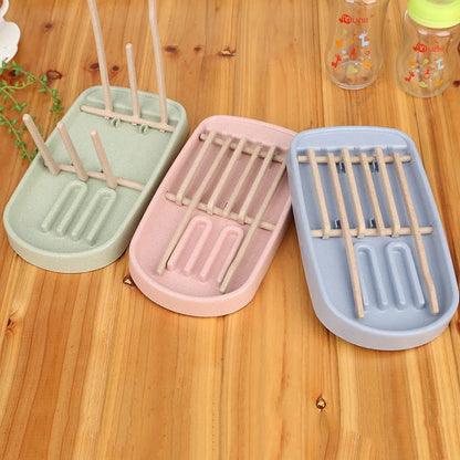 Baby Bottle Drying Rack with Storage Holders