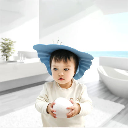 Soft Baby Ear and Face Shield for Bath Time