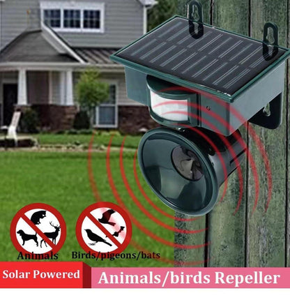 Outdoor Solar Bird Repellent with Motion Sensor