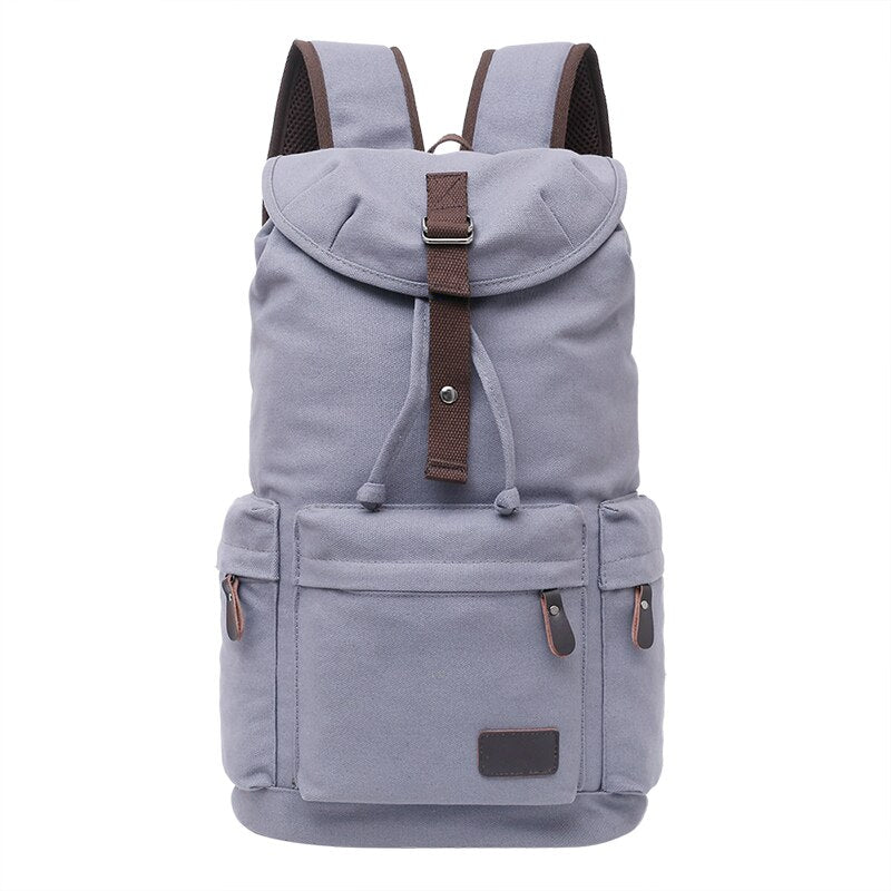 Spacious Canvas Hiking Travel Backpack