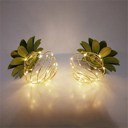 Variant image for Solar Garden Lights - Waterproof Pineapple Design Outdoor Lamp with Intelligent Control-1