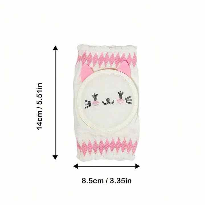 Soft Baby Crawling Kneepads with Grip Protection