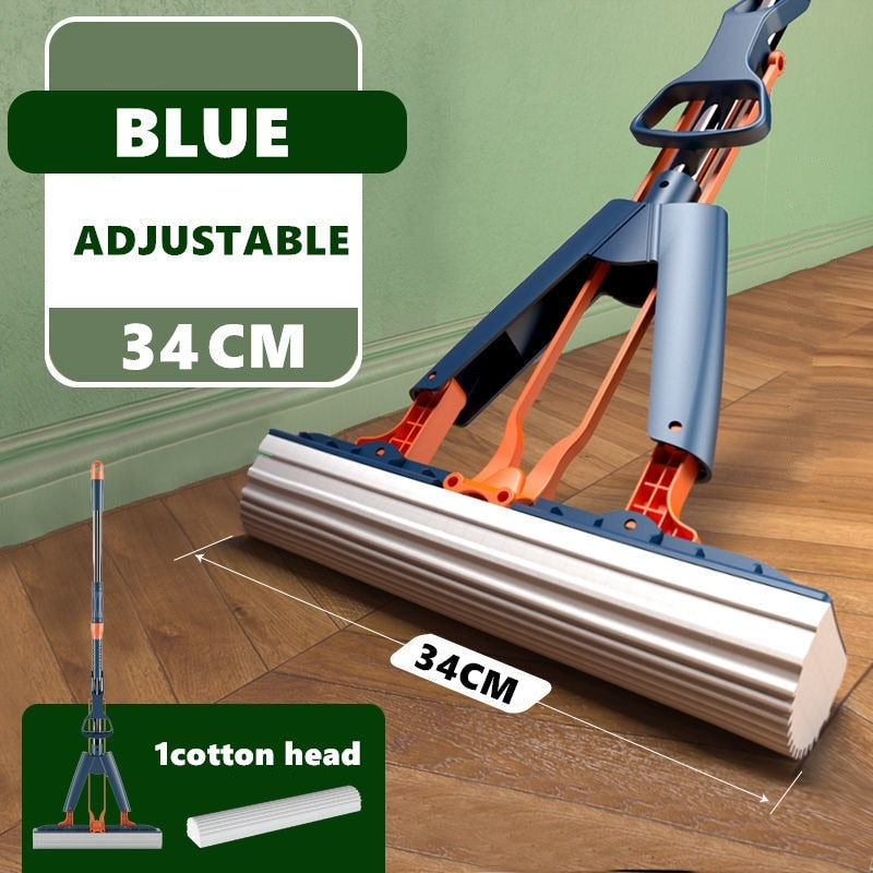 Easy Grip Folding Floor Cleaning Mop