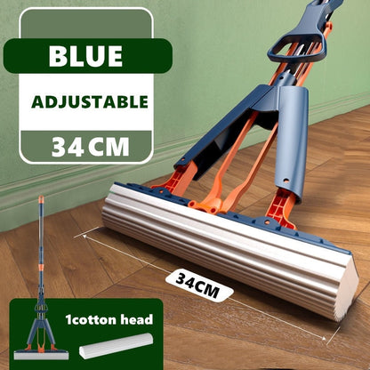 Easy Grip Folding Floor Cleaning Mop